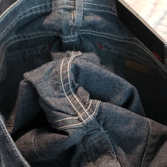 Q-GENE RAVE Low Rise Flare Leg Women's Jeans - Picture 15 of 16